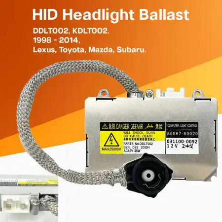 Lexus, Toyota, Mazda, HID Ballast. DENSO: DDLT002, KOITO: KDLT002.